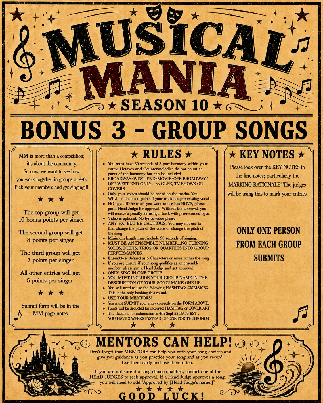 Round 3 Group Song