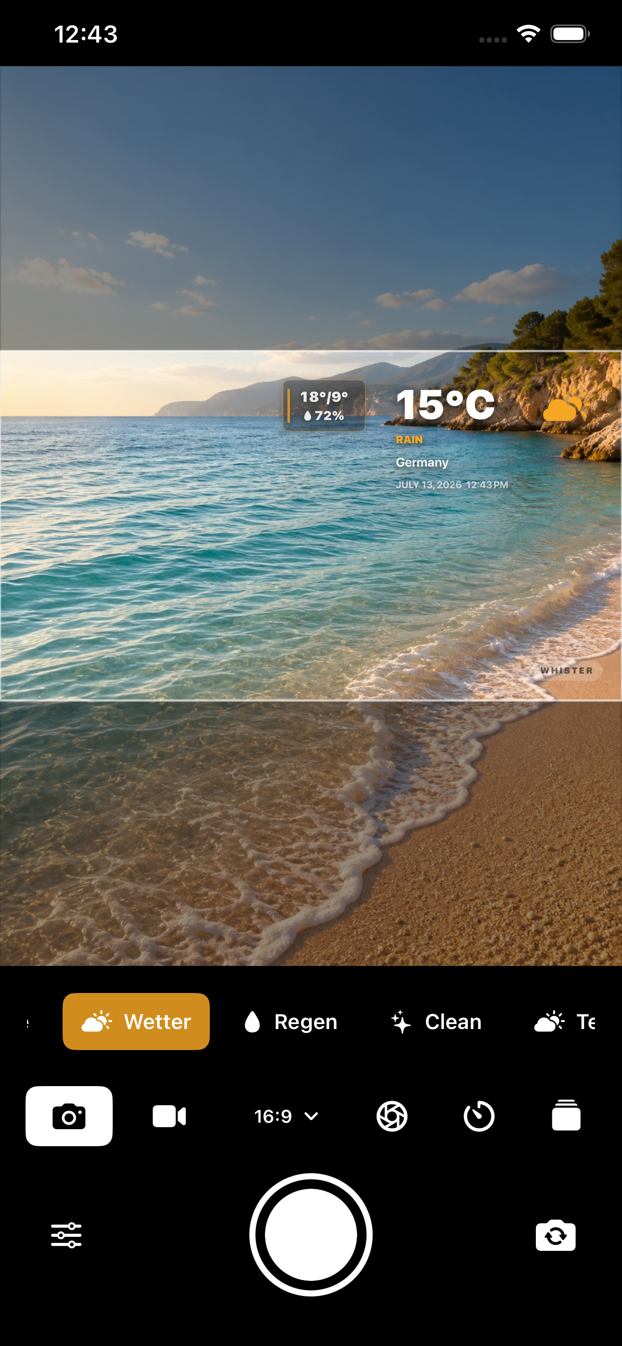 Wetter-Overlay